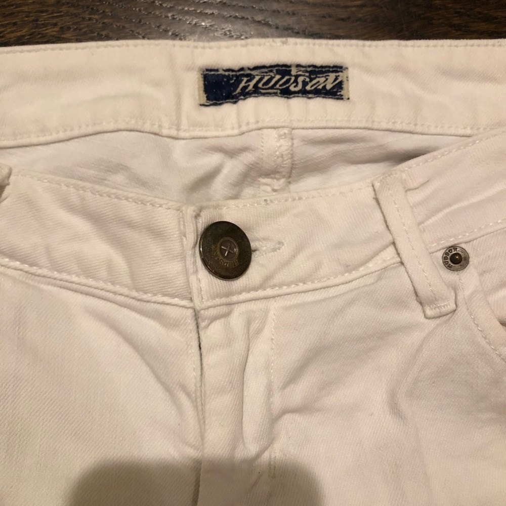 Hudson White Bootcut Jeans - Picture 5 of 5